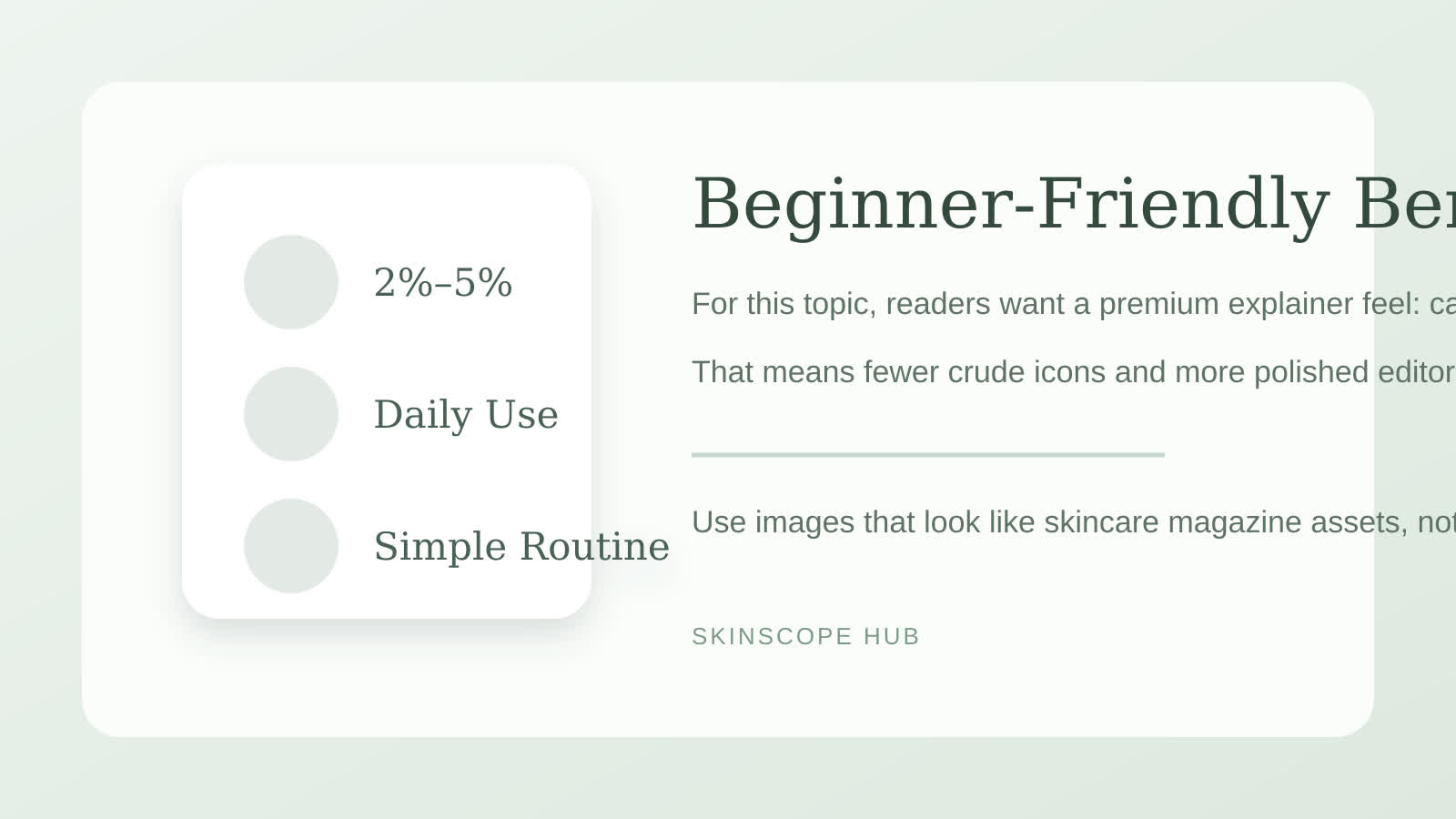 test application and results